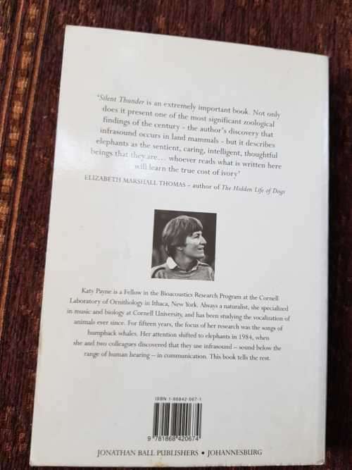Cry of the Kalahari AND Silent Thunder, First Editions. Set of two books for R795