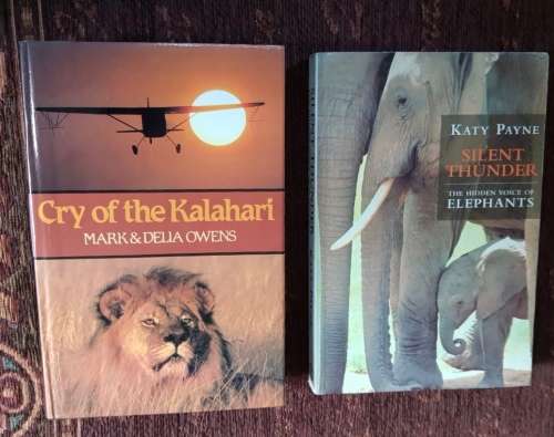 Cry of the Kalahari AND Silent Thunder, First Editions. Set of two books for R795