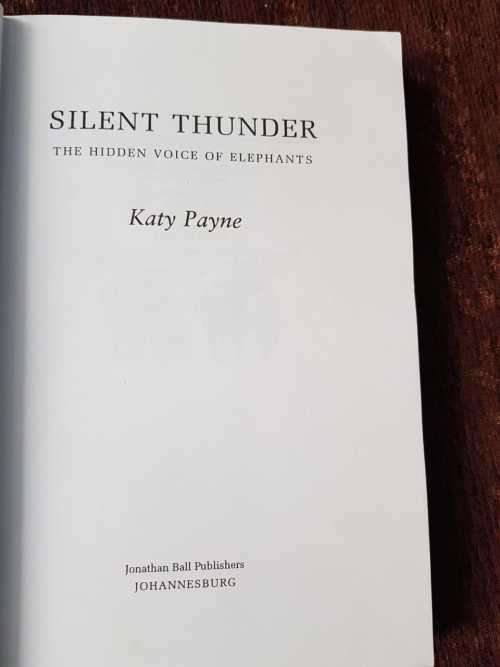 Cry of the Kalahari AND Silent Thunder, First Editions. Set of two books for R795