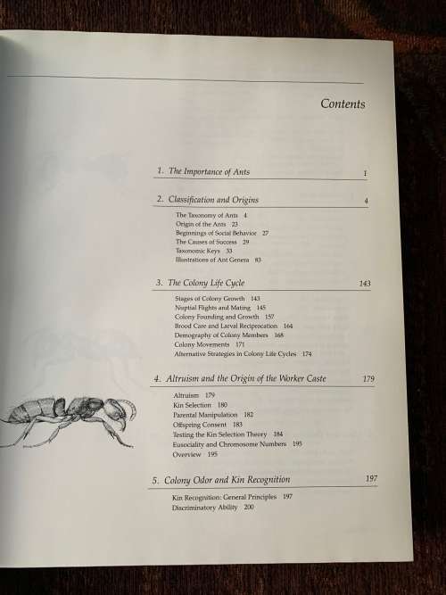 The Ants. First Edition by Bert Höldobler and Edward O. Wilson
