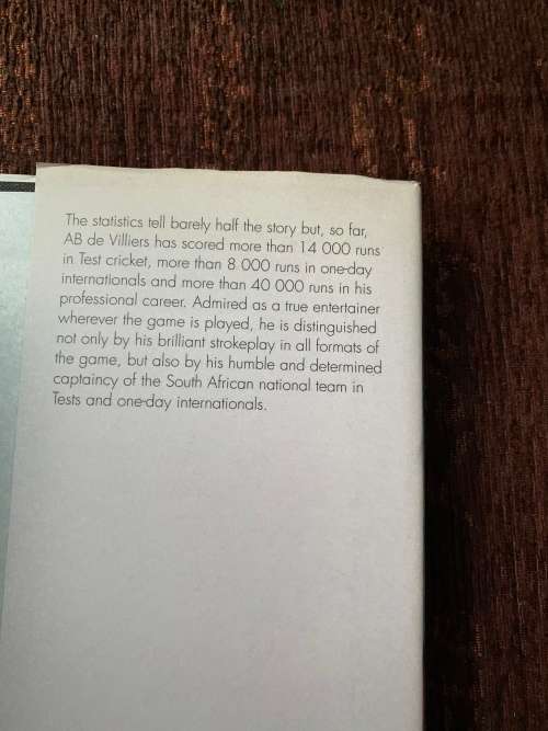 AB, First Edition, The Autobiography