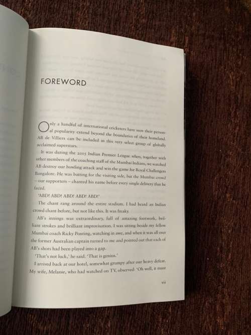 AB, First Edition, The Autobiography