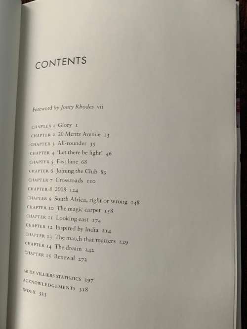 AB, First Edition, The Autobiography