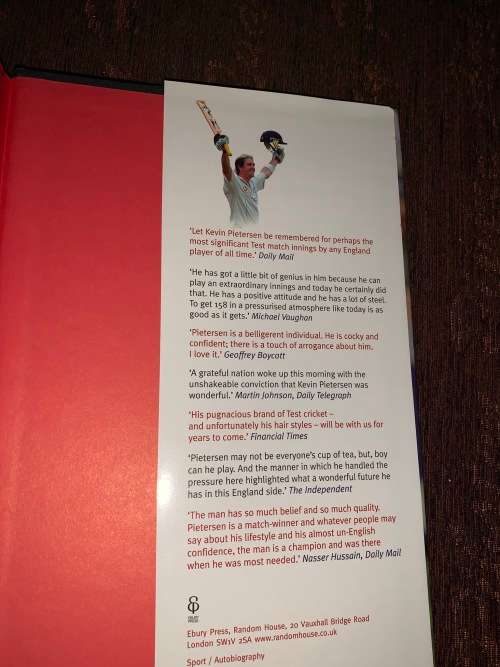 Kevin Petersen, First Edition, The Crossing Boundary. Foreword by Shane Warne