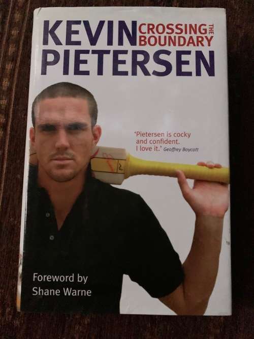 Kevin Petersen, First Edition, The Crossing Boundary. Foreword by Shane Warne