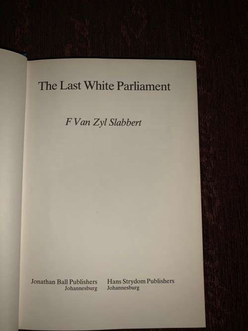 Helen Suzman & The Last White Parliament