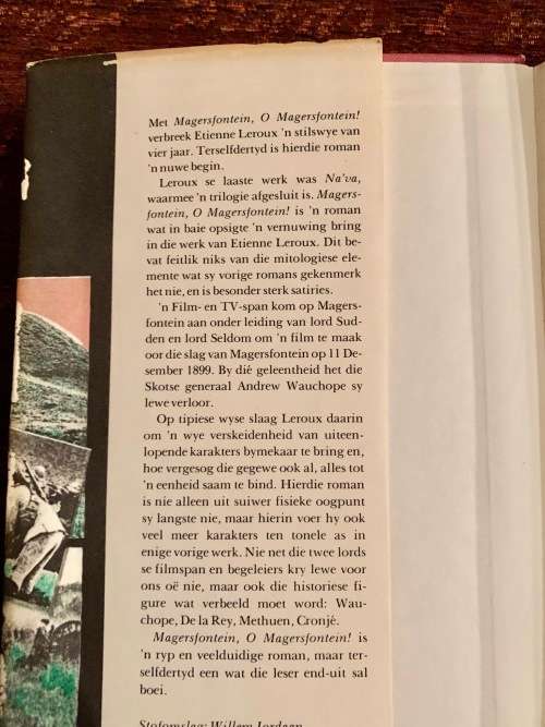The Great Boer Escape, Signed copy AND Etienne Leroux, Magersfontein