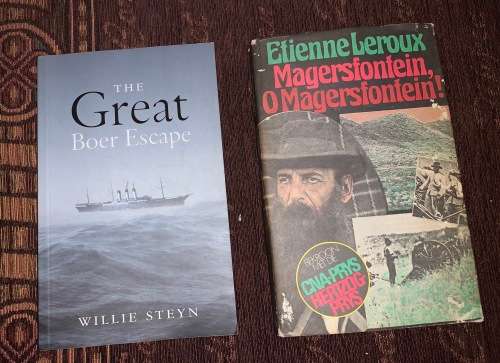 The Great Boer Escape, Signed copy AND Etienne Leroux, Magersfontein