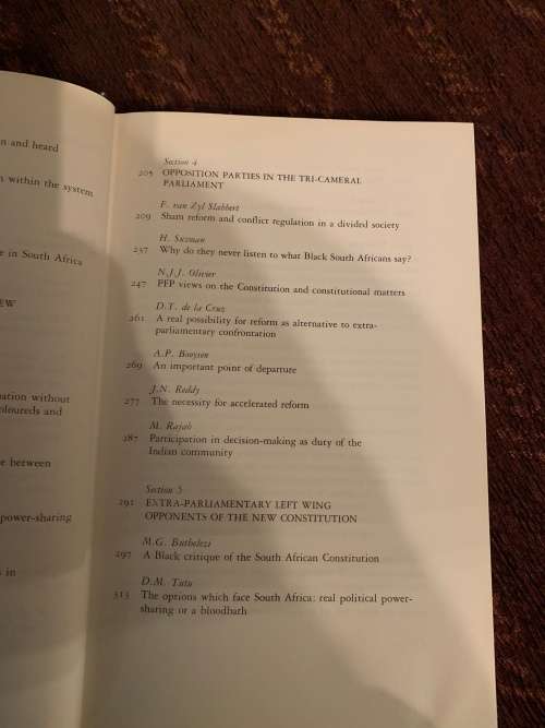 Power, Divided or United, First Edition by J-A du Pisani