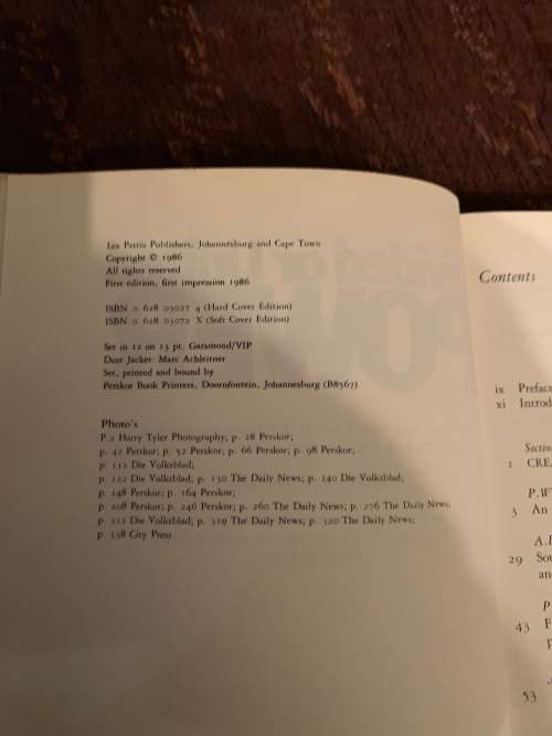 Power, Divided or United, First Edition by J-A du Pisani