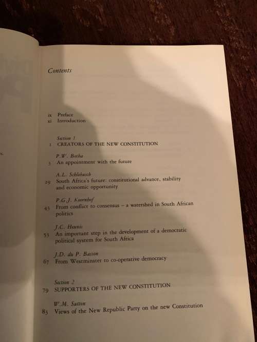 Power, Divided or United, First Edition by J-A du Pisani