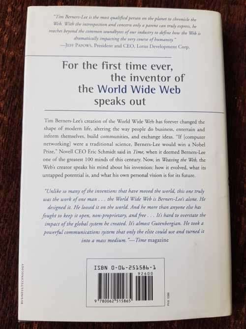 Weaving the Web, First Edition by Tim Berners-Lee