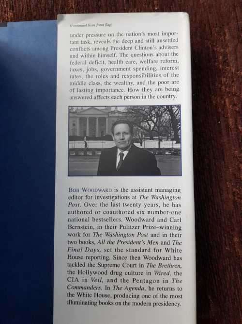 The Agenda by Bob Woodward