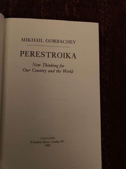 Mikhail Gorbachev, Perestroika