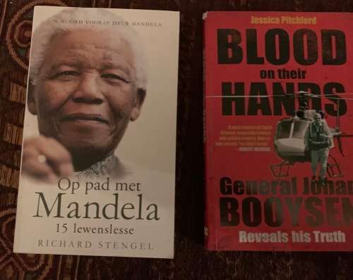 Op pad met Mandela AND Blood on their Hands, First Editions