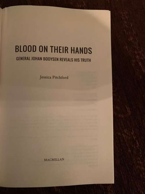 Op pad met Mandela AND Blood on their Hands, First Editions