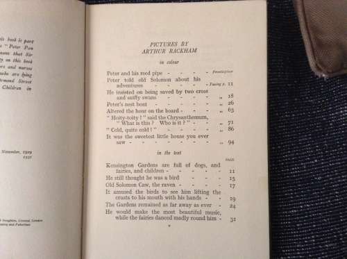 J M Barrie's Peter Pan in Kensington Gardens