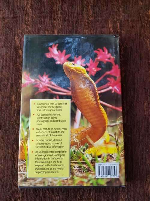The Dangerous Snakes of Africa, First Edition by Stephen Spawls & Bill Branch