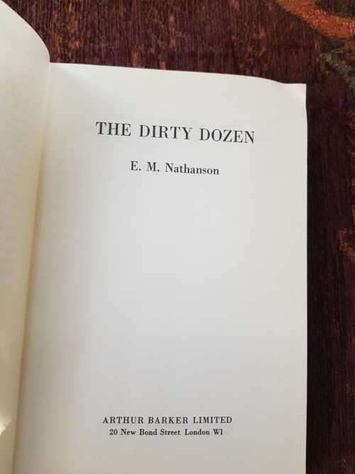 War The Dogs of War The Dirty Dozen First Editions