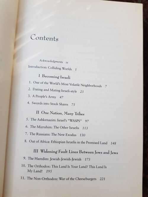 The Israelis, First Edition by Donna Rosenthal