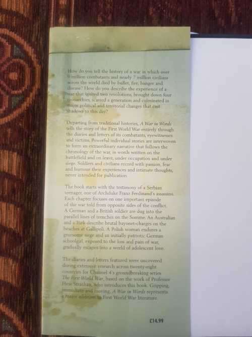A War in Words Svetlana Palmer & Sarah Wallis