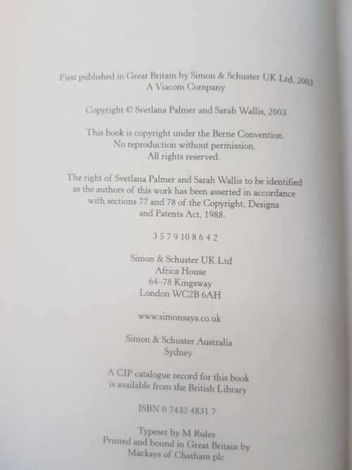 A War in Words Svetlana Palmer & Sarah Wallis