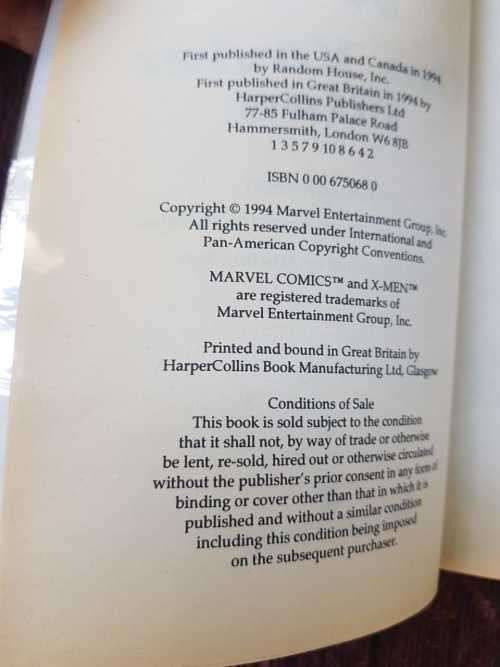 X-Men, The Xavier Files, First Edition by Justine Korman