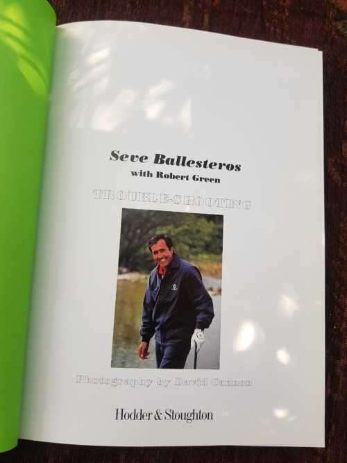 Steve Ballesteros, First Edition