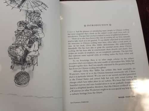The Thousand  Recipe Chinese Cookbook, First Edition by Gloria Bley Miller