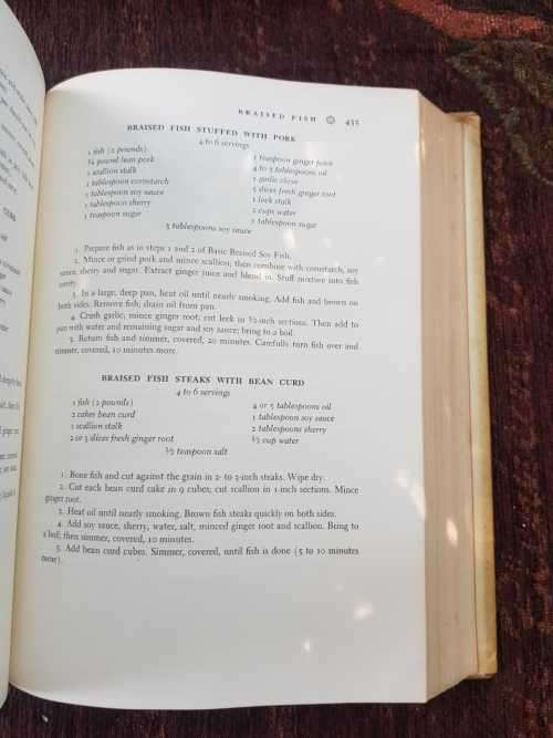 The Thousand  Recipe Chinese Cookbook, First Edition by Gloria Bley Miller