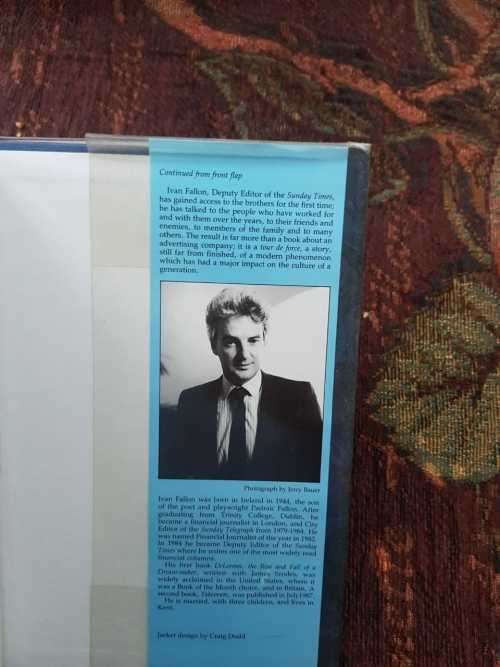 The Brothers, First Edition by Ivan Fallon, The Rise and Rise of   Saatchi & Saatchi