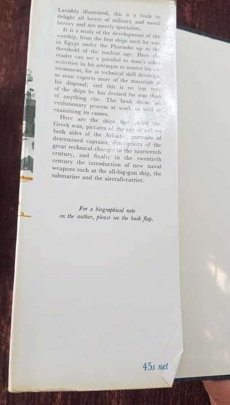 The Warship in History, First Edition by Philip Cowburn
