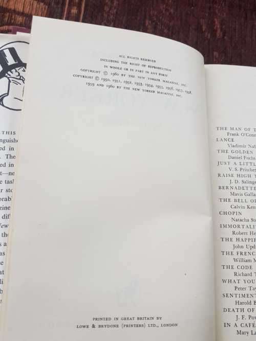 Stories from the New Yorker, First Edition