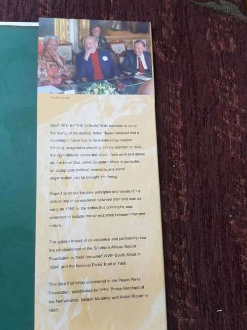 From Atom Bomb to Peace Parks,  SIGNED