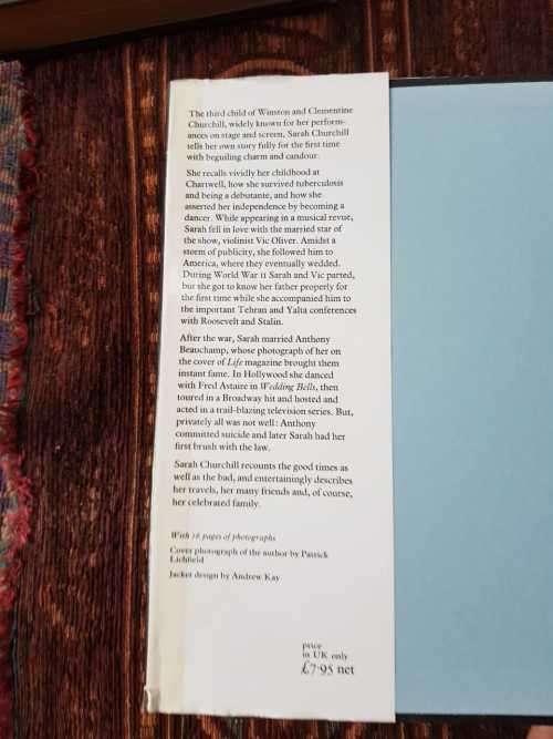 Keep on Dancing, First Edition    by Sarah Churchill