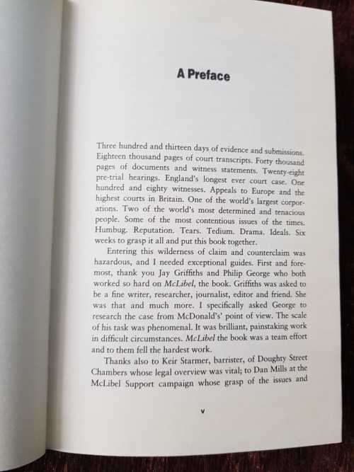McLibel, First Edition by John Vidal McDonalds
