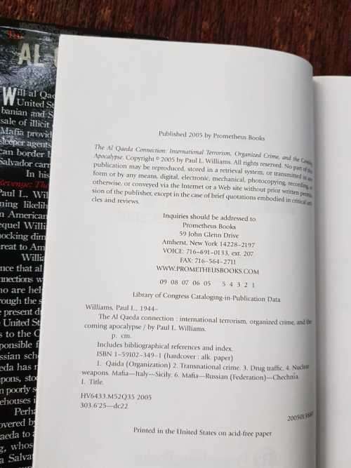 The Al-Qaeda Connection, First Edition by Paul L. Williams