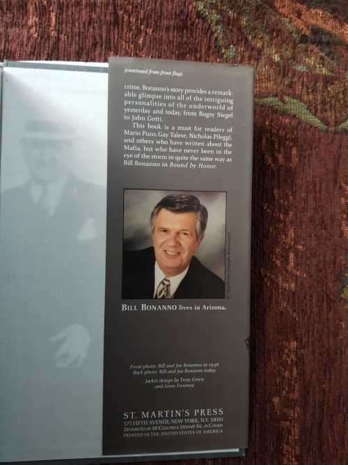 Bound by Honour, First Edition by Bill Bonanno