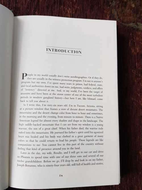 Bound by Honour, First Edition by Bill Bonanno