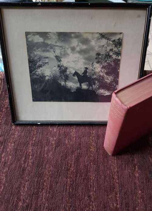 Framed photograph of a Anglo Boer soldier