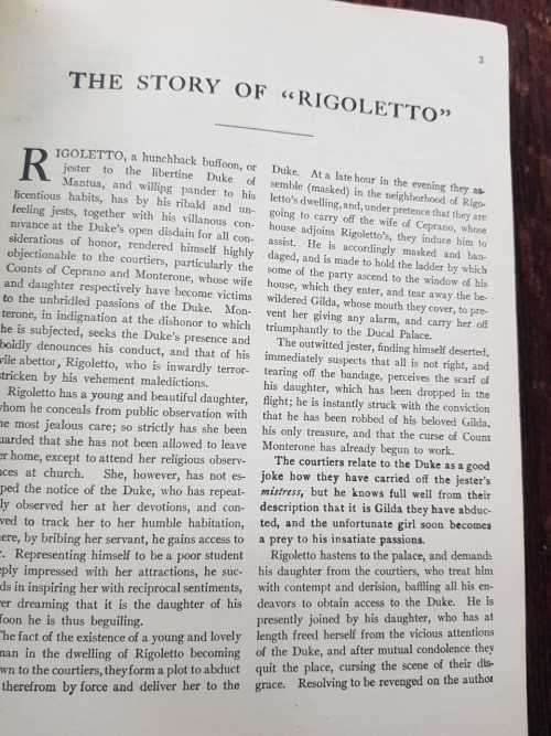 The Authentic Librettos of the Italian Opera, First Edition