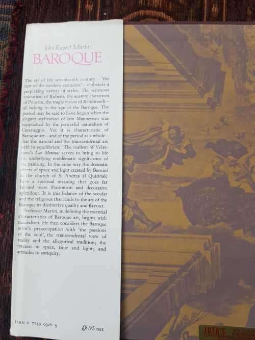 Baroque, First Edition by John Rupert Martin
