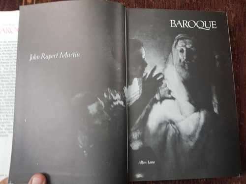 Baroque, First Edition by John Rupert Martin