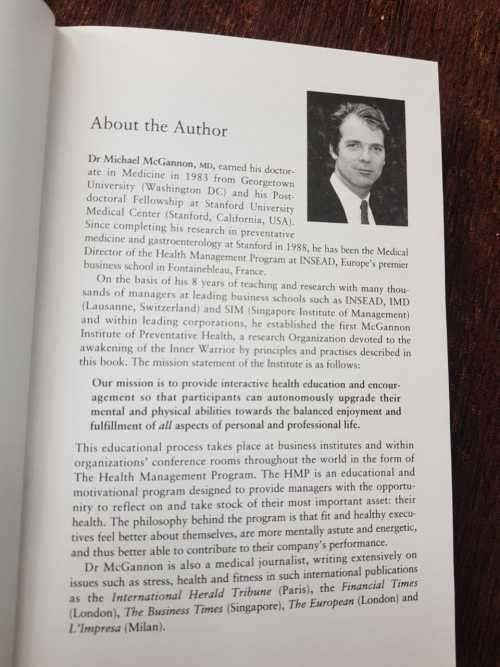 Management The Urban Warriors, First Edition by Dr Michael McGannon MD