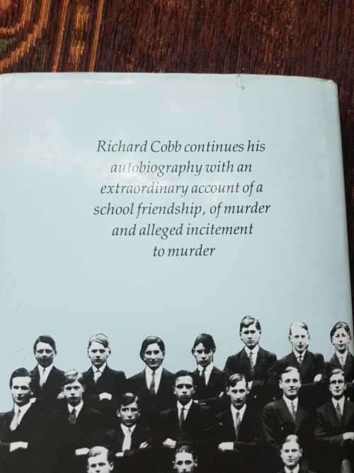 Richard Cobb A Classical Education, First Edition