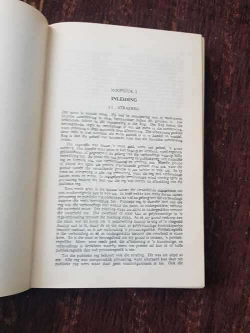 Strafreg, First Edition by J. C. de Wet and H. L. Swanepoel