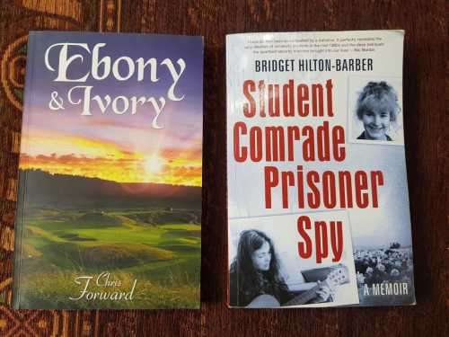 Ebony and Ivory, SIGNED & Student , Comrade, Prisoner, Spy Ebony and Ivory, SIGNED by Chris Forward