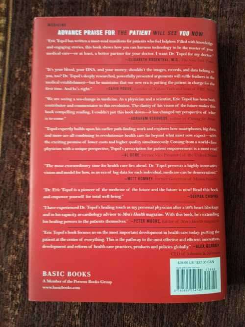 The Patient Will See You Now, First Edition by Eric Topol