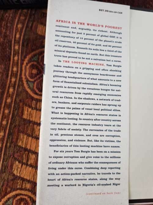 The Looting Machine, First Edition by Tom Burgis