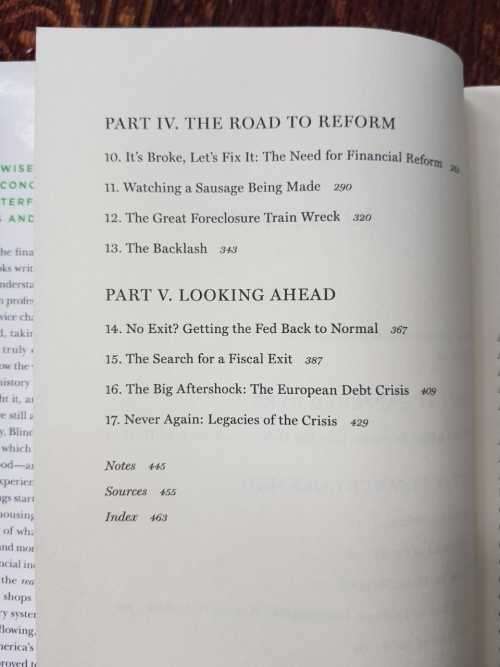 After the Music Stopped, First Edition by Alan S. Blinder